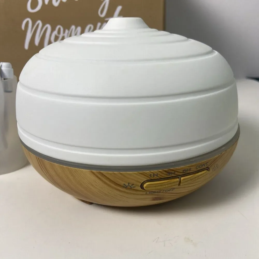 PartyLite Ultrasonic Electric Essential Oil Diffuser Retired P93506A NIB 240V